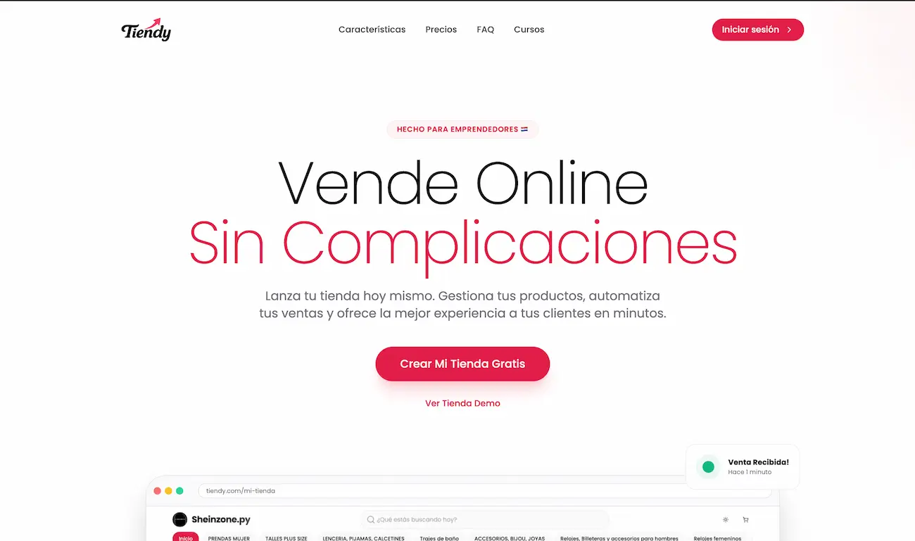 Tiendy - E-commerce